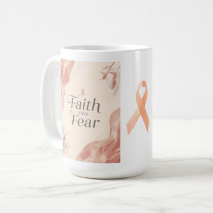 De Café Taza Fe Sobre Miedo – Regalo Cristiano Inspirador