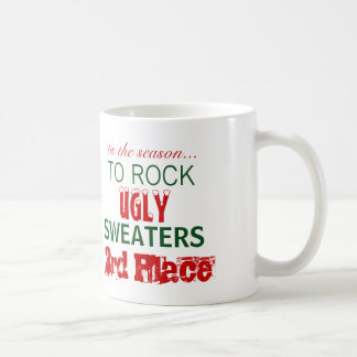 De Café Taza fea del premio del ganador del suéter