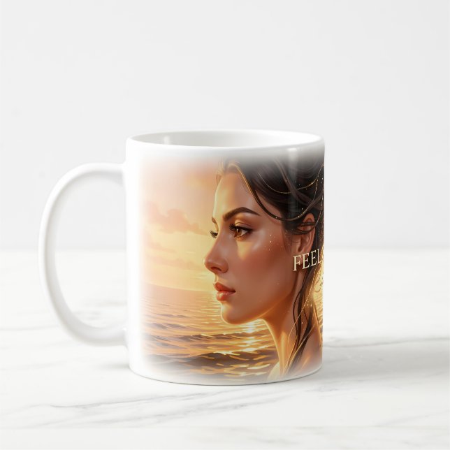 De Café Taza Feel the Gold Sunset Muse (Izquierda)