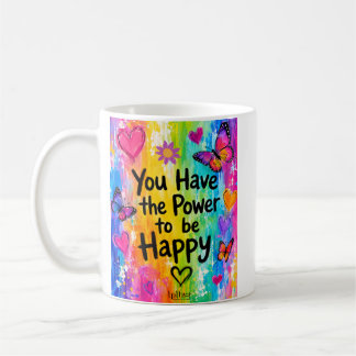 DE CAFÉ TAZA FELIZ ARCOÍRIS