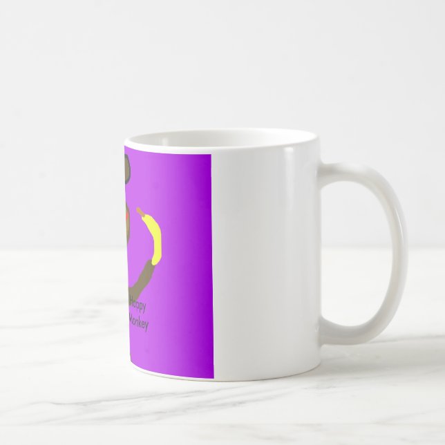 De Café taza feliz del mono (Derecha)