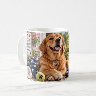 De Café Taza Feliz Día Mejor con el Mismo Perro y Yo Más F