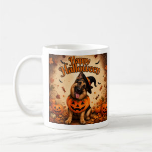 De Café Taza Feliz Halloween Perros Divertidos
