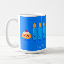De Café Taza Feliz Janucá