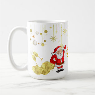De Café Taza Feliz Navidad y Año Nuevo