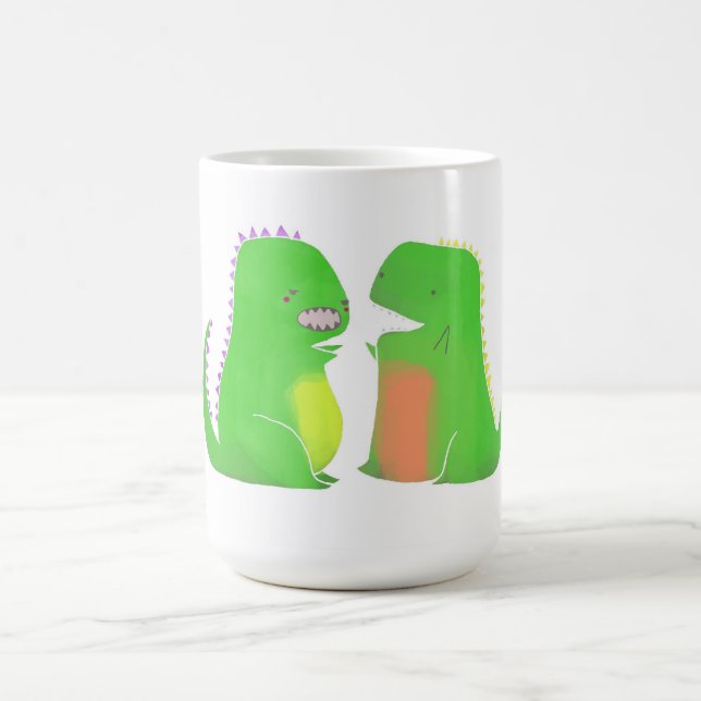 De Café Taza ferozmente linda (Centro)