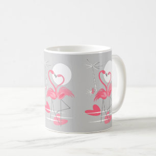 De Café taza Flamingo Love Line