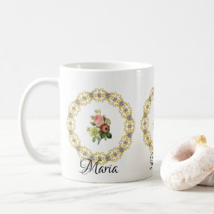 De Café Taza Floral