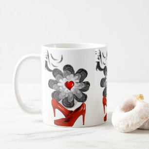 De Café Taza Floral