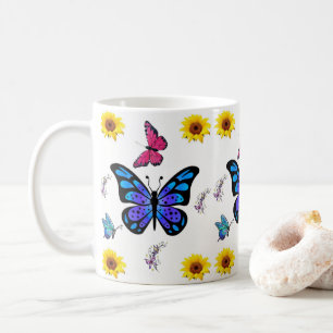 De Café Taza Floral