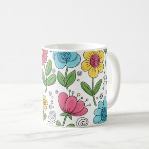 De Café Taza floral Bloom & Sip