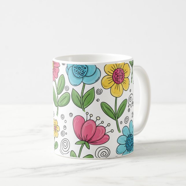 De Café Taza floral Bloom & Sip  (Anverso derecho)