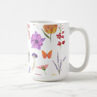 De Café Taza floral botánica | Regalo inspirado en la natu
