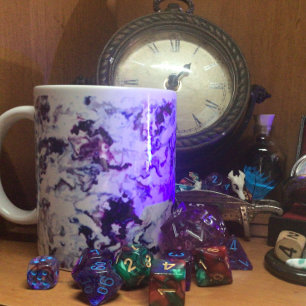 De Café Taza floral del diseñador