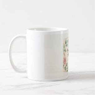 De Café Taza floral inspiradora Ella creyó que podía
