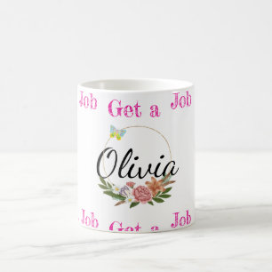De Café Taza floral Olivia, consigue un trabajo