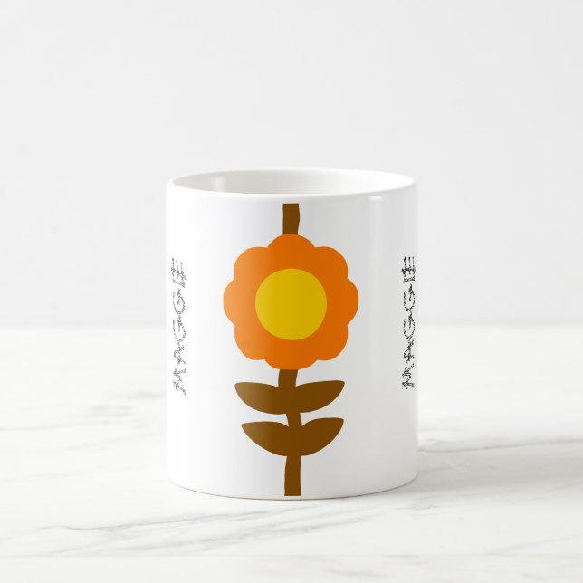 De Café Taza floral Sunny Bloom (Centro)