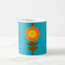 De Café Taza floral Sunny Bloom