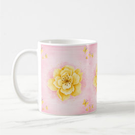 De Café Taza Flores en Flor 