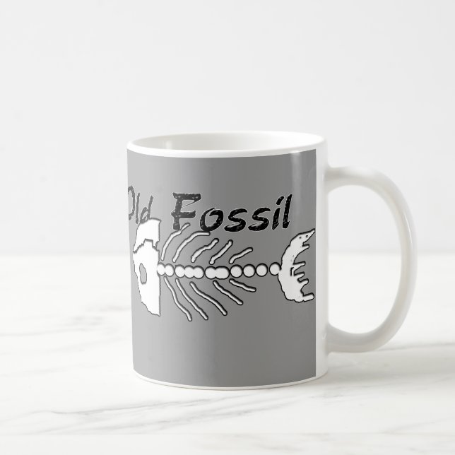 De Café Taza fósil vieja (Derecha)