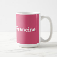 Taza Francisca