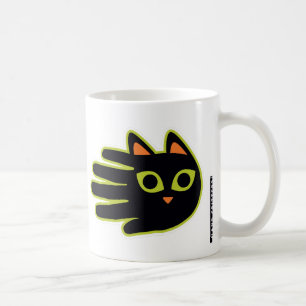 De Café Taza fresca del gato
