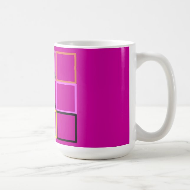 De Café Taza fucsia (Derecha)