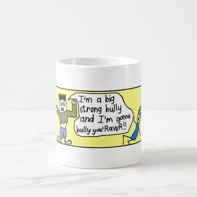 De Café Taza fuerte grande del matón (Centro)