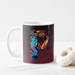 De Café Taza Galactic Prism Inicial P Mug