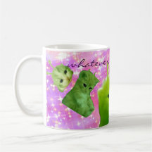 taza gatito verde alienígena meme