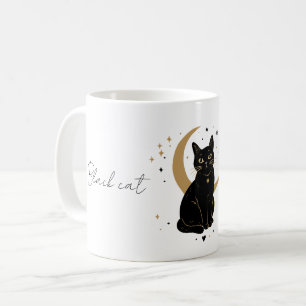 De Café Taza gato negro