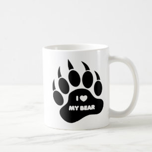 De Café Taza Gay Bear / Cachorro Ama a mi Oso en La Garra 