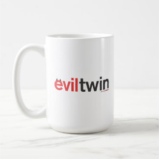 De Café taza gemela malvada