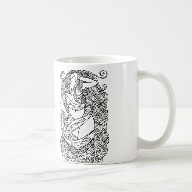 De Café Taza gloriosa (Derecha)