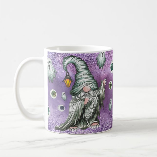 De Café Taza Gnome Halloween (Izquierda)