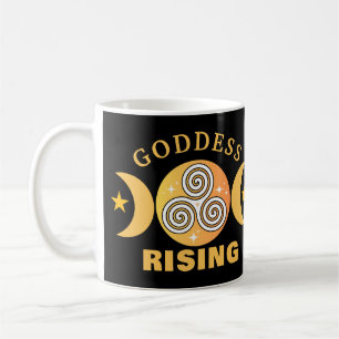 De Café Taza Goddess Rising – Poder Solar Dorado