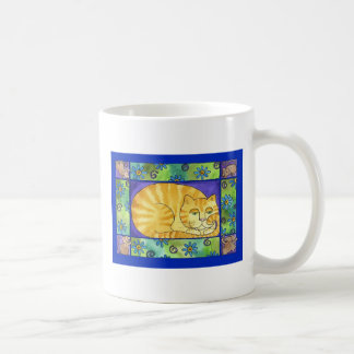 De Café Taza gorda grande del gato