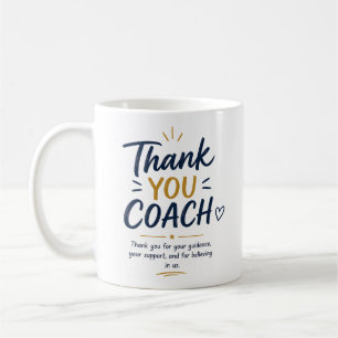 De Café Taza Gracias Entrenador – Sencillo Agradecimiento