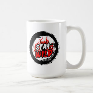 De Café Taza Gráfica Mantén la Naturaleza Salvaje