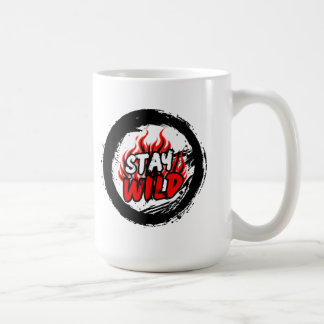 De Café Taza Gráfica Mantén la Naturaleza Salvaje