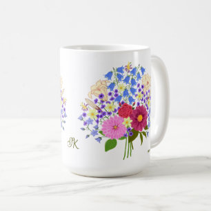 De Café Taza grande Blumenstrauss Classic