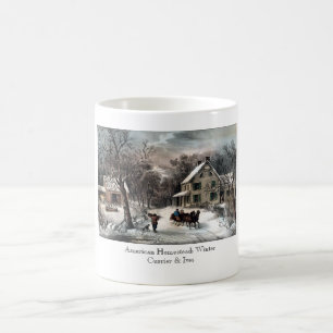 De Café Taza - granja americana: Invierno