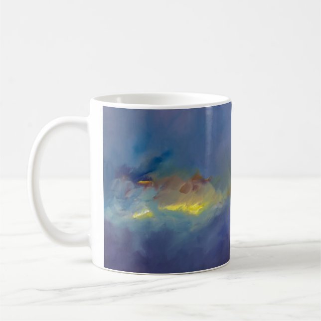 De Café Taza - grieta del azul (Izquierda)