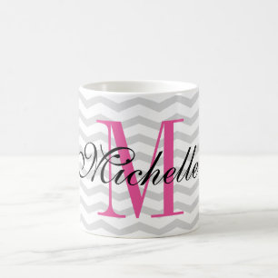 De Café Taza gris personalizada del modelo del galón del