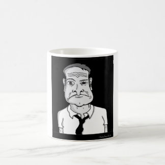 De Café Taza gris vieja del tipo
