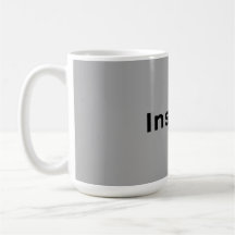 Taza gris y blanca
