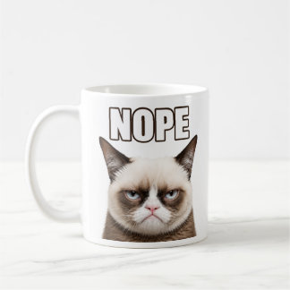 De Café Taza Grumpy Cat  NOPE Mug