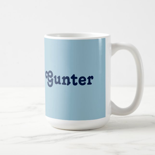 De Café Taza Gunter (Derecha)
