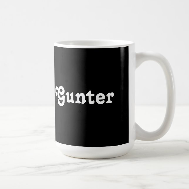 De Café Taza Gunter (Derecha)