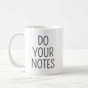 De Café Taza Haz Tus Notas, Taza Terapeuta, Regalo para Te